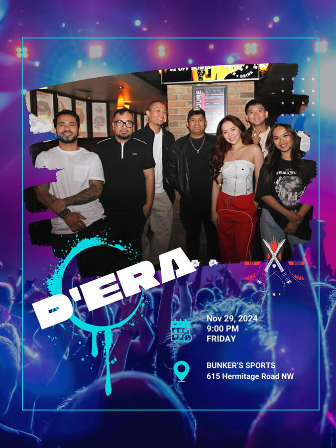 D'ERA at Bunkers Sports Pub November 29, 2024